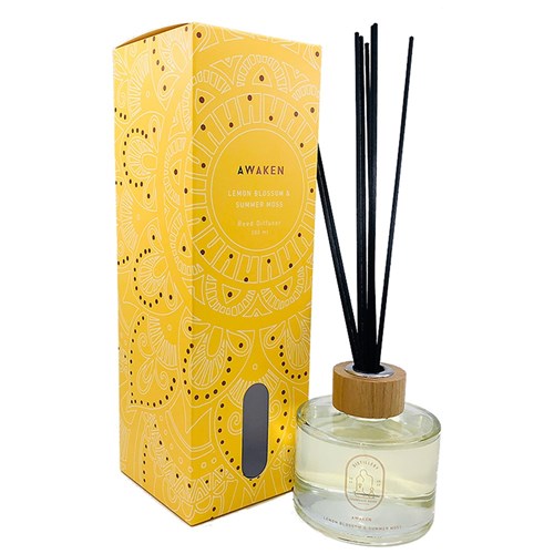 Reed Diffuser - Awaken - Lemon Blossom & Summer Moss